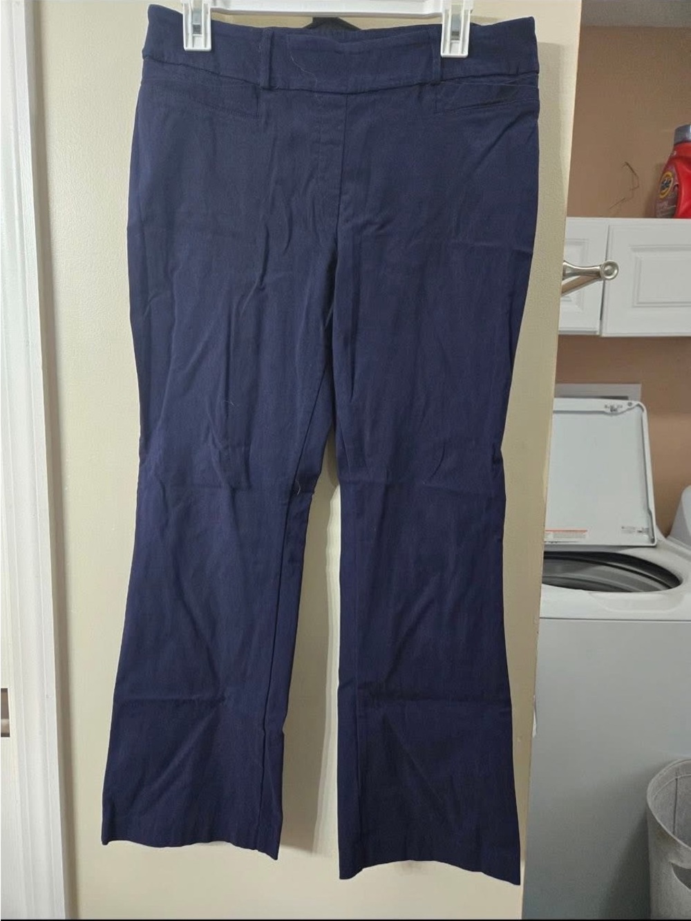 Classic Navy Boot Cut Pants - Women